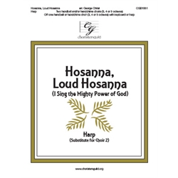 Hosanna Loud Hosanna - Harp Score 