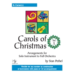 Carols of Christmas, Set 1 - Bb Clarinet