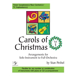 Carols of Christmas, Set 1 - Tenor Saxophone(s)/TC Euphonium(s)  