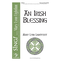 An Irish Blessing - Three-part Mixed/SAB