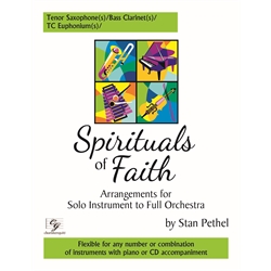 Spirituals of Faith - Tenor Saxophone/Bass Clarinet/TC Euphonium