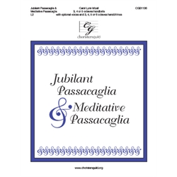 Jubilant Passacaglia & Meditative Passacaglia 3-5 Octaves