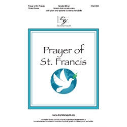 Prayer of St. Francis - Choral Score - Unison