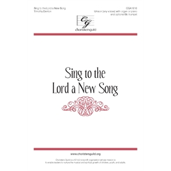 Sing to the Lord a New Song (Accompaniment Track)