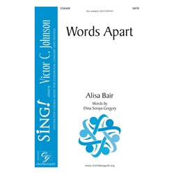 Words Apart - SATB 