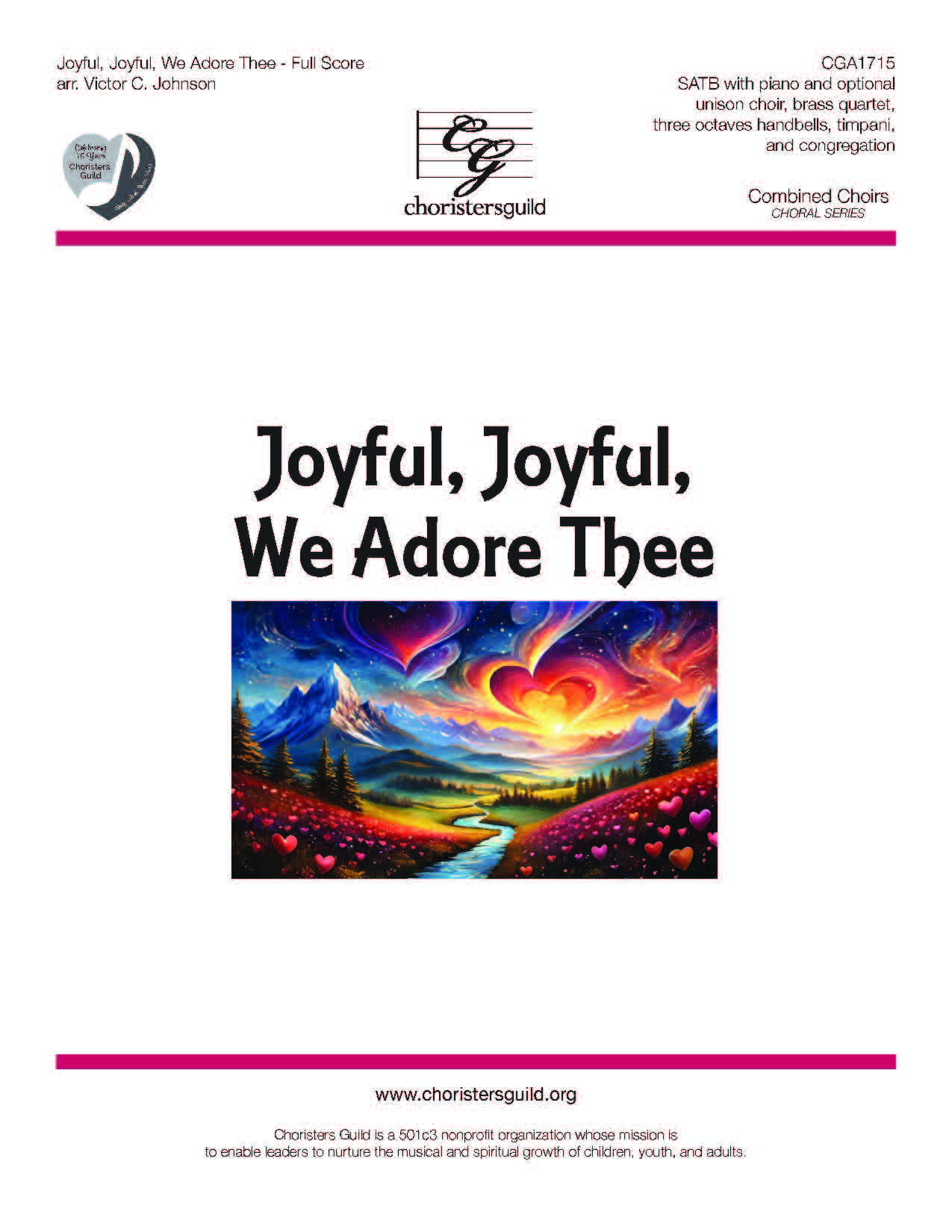 Joyful, Joyful, We Adore Thee (Full Score and Reproducible Parts) - SATB