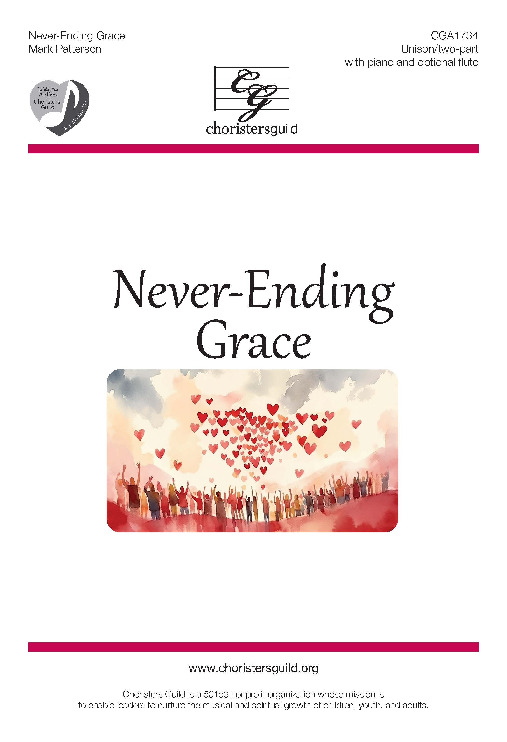 Never-Ending Grace - Unison/two-part