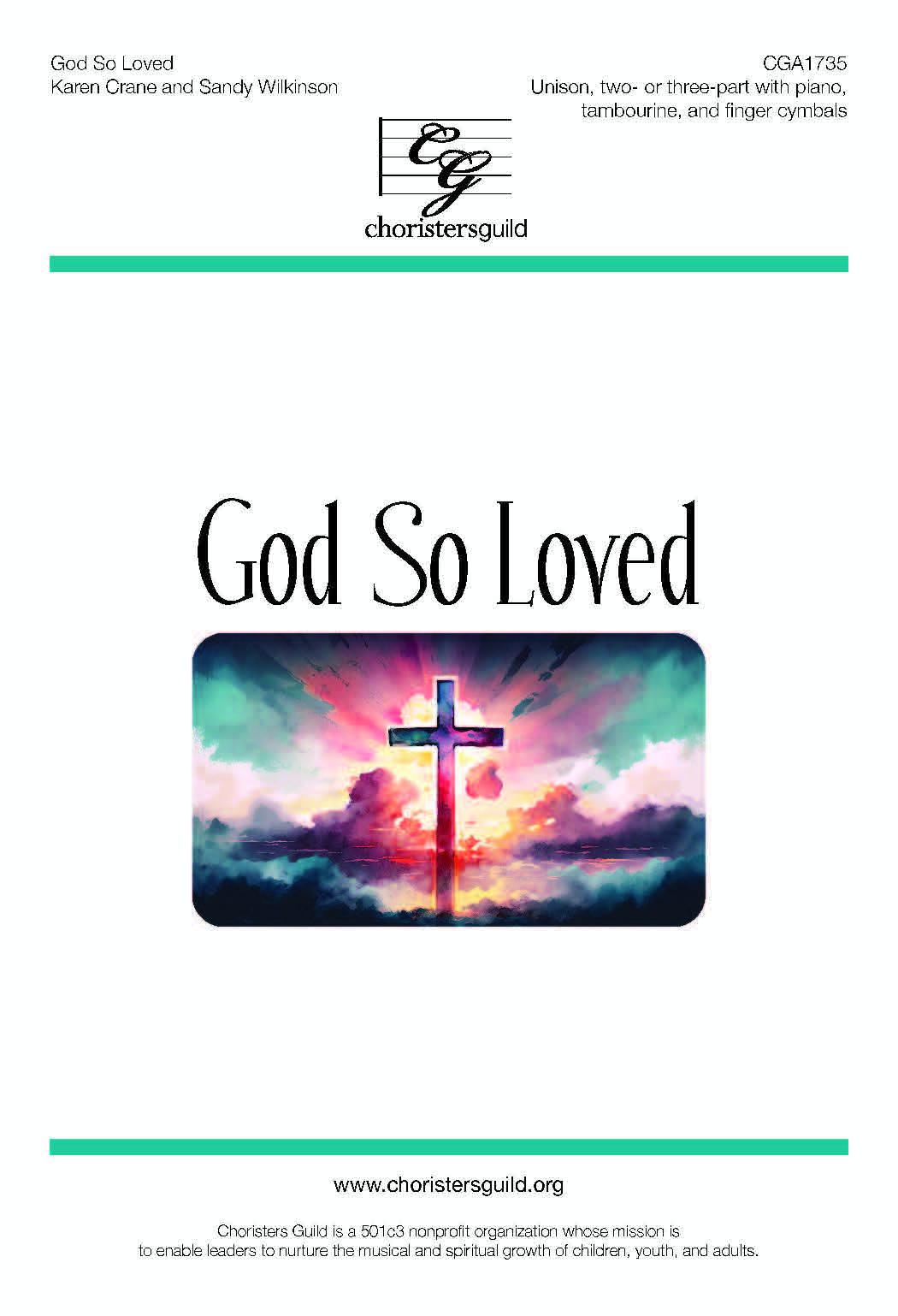 God So Loved - Unison/Two/Three-part