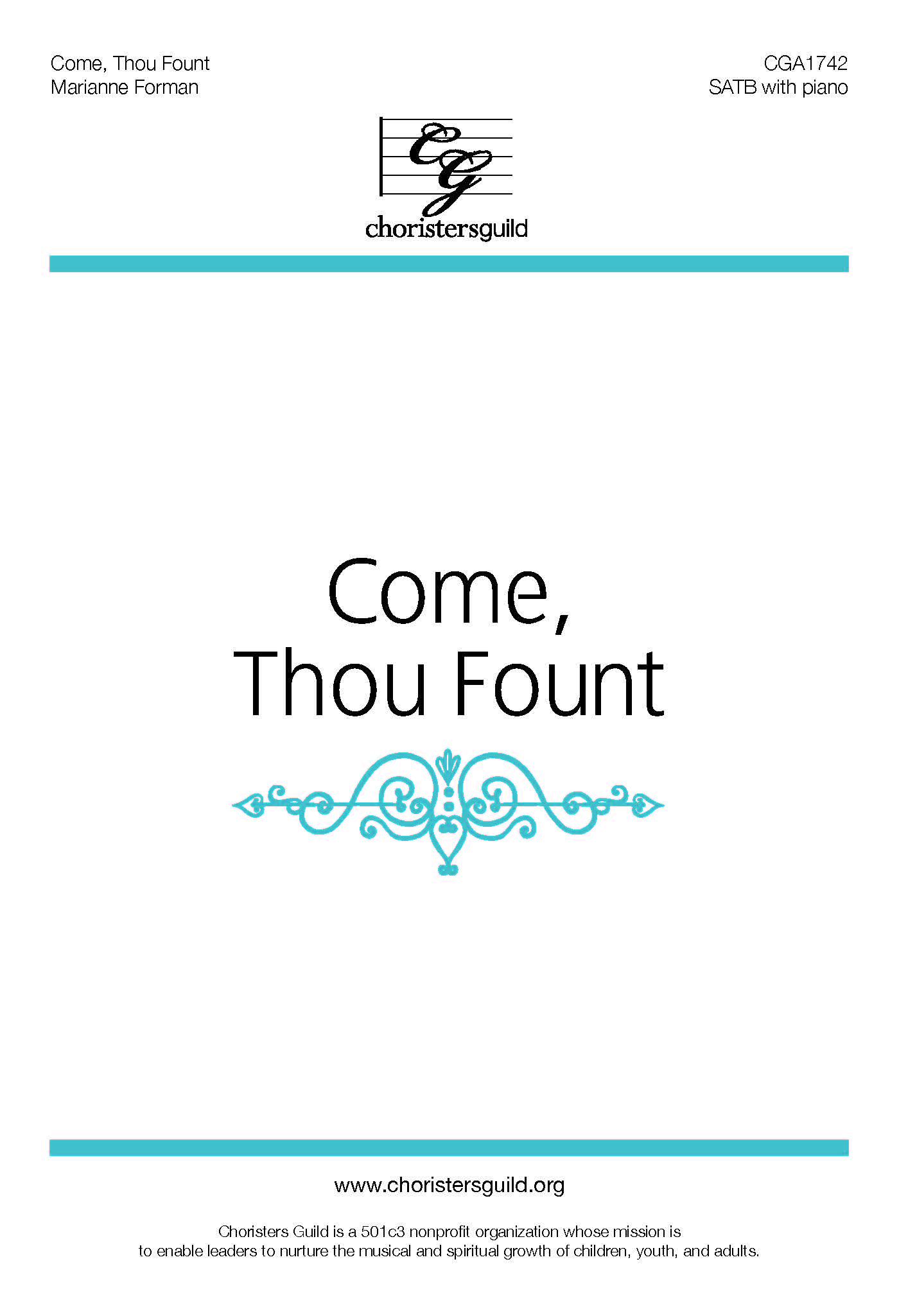 Come, Thou Fount - SATB