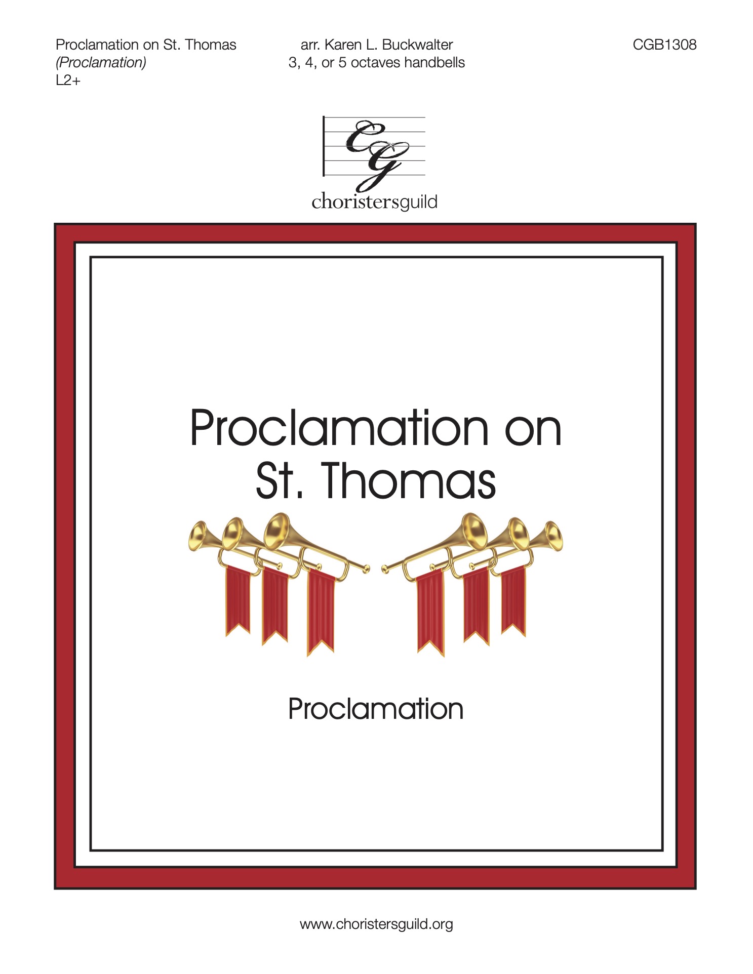 Proclamation on St. Thomas (3-5 octaves)